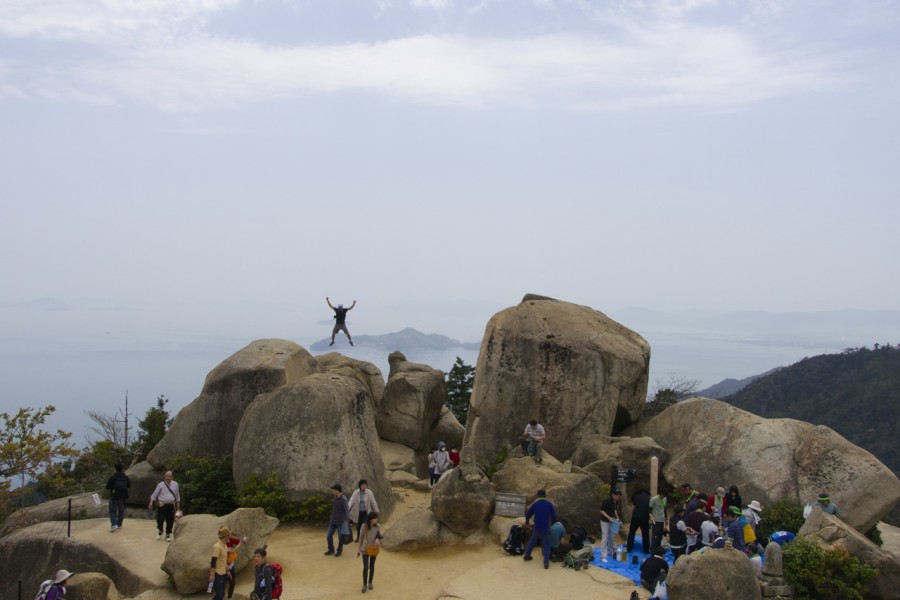Miyajima, Japan Jumping Jedd | Intentional Travelers