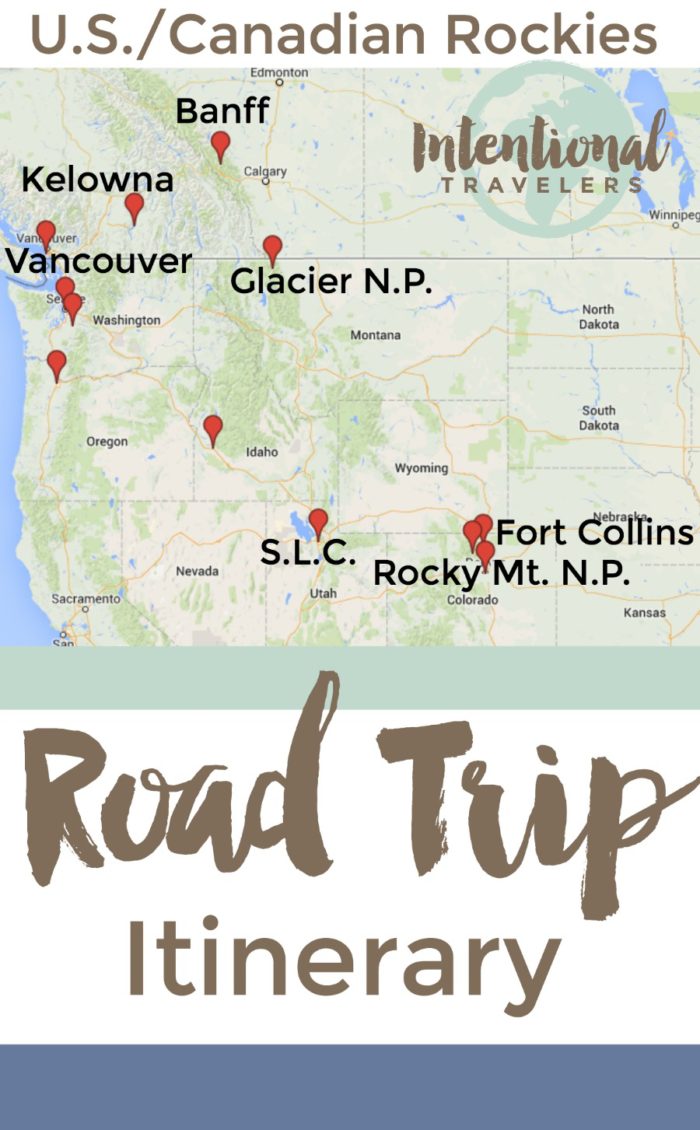 One Month on the Road: Our Rockies Road Trip Itinerary - Intentional ...