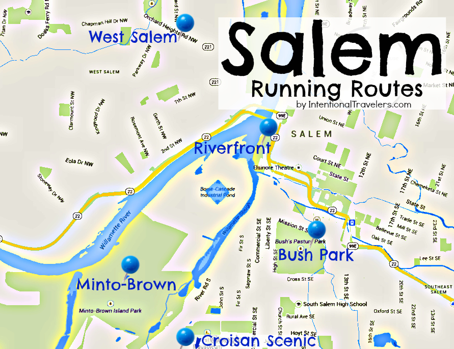 5 Favorite Places to Run (or Walk) in Salem, Oregon
