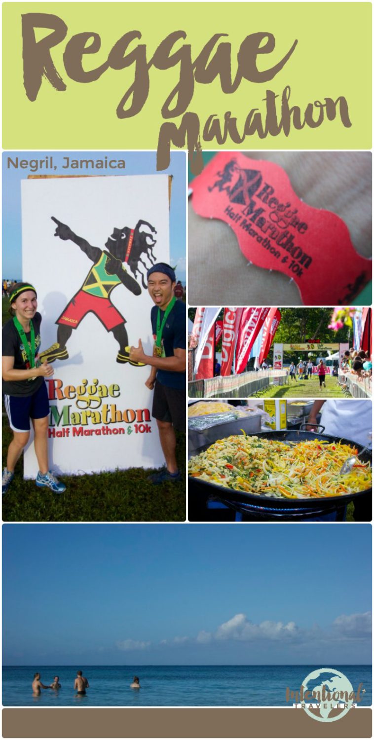 Review of Reggae Marathon (1/2 marathon and 10k) international run event held every December in Negril, Jamaica