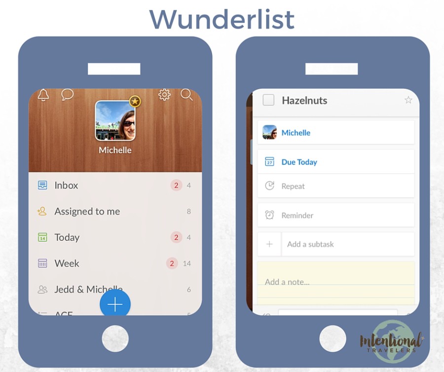 Wunderlist | Our Favorite Apps for Better Travel | Intentional Travelers