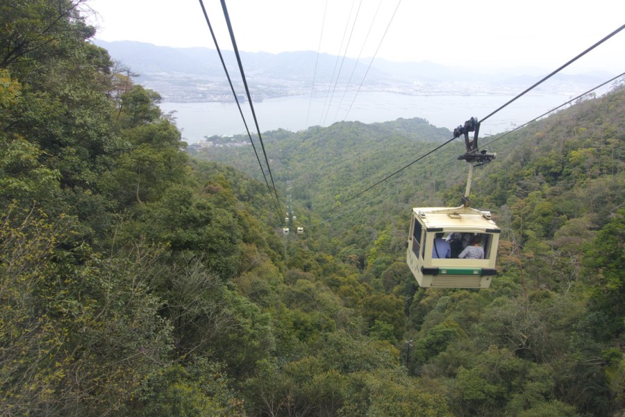 Miyajima ropeway, Things to Do Around Iwakuni, Japan | Intentional Travelers