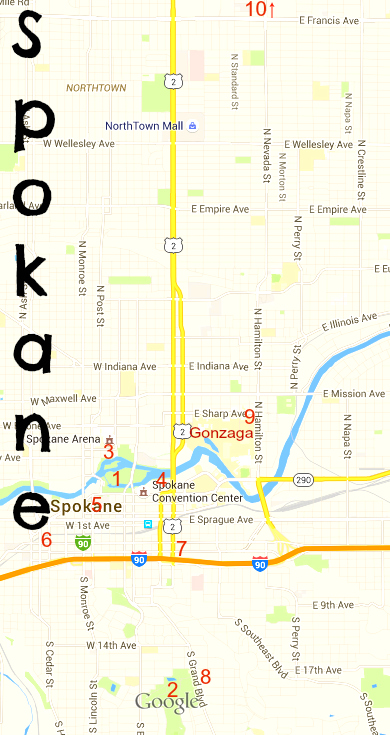 Spokane-map