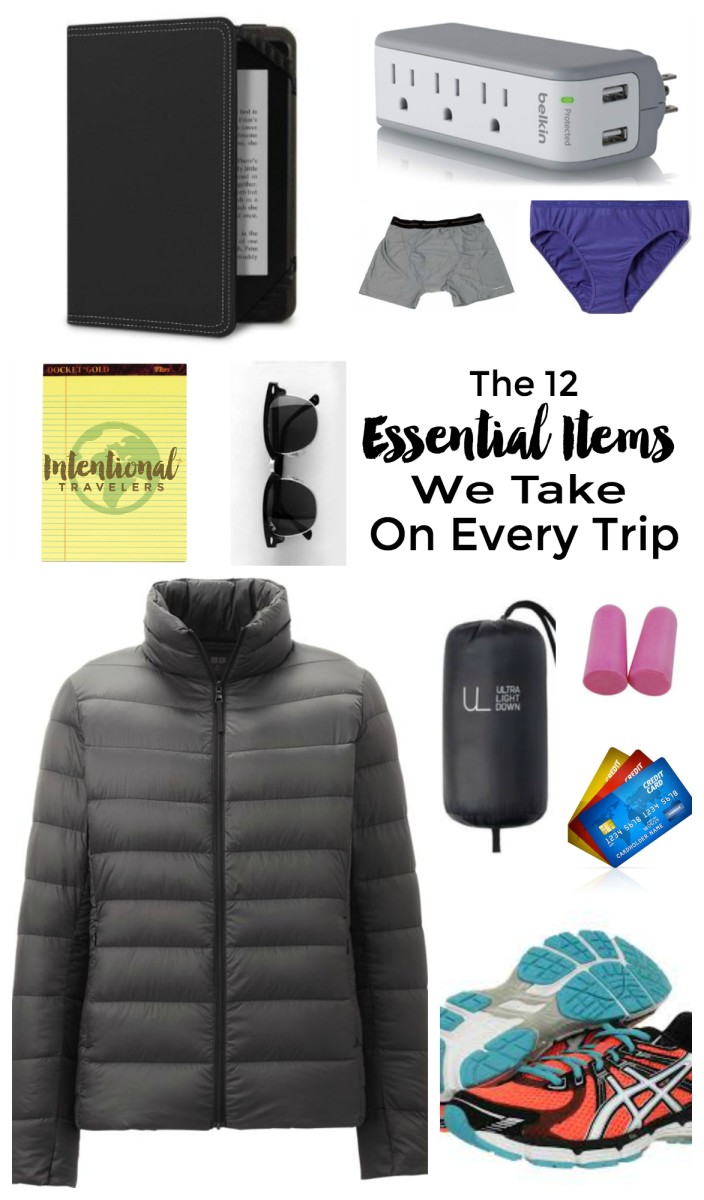 12 Items We Bring on Every Trip | Intentional Travelers