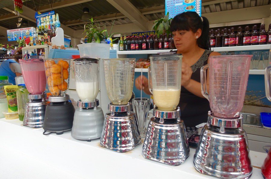 Fresh smoothies or blended juice, What and Where to Eat in Cuenca, Ecuador | Intentional Travelers