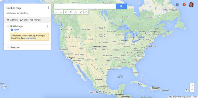 google maps road trip planner