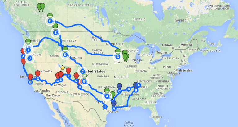 How to Plan A Road Trip Using Pinterest and Google