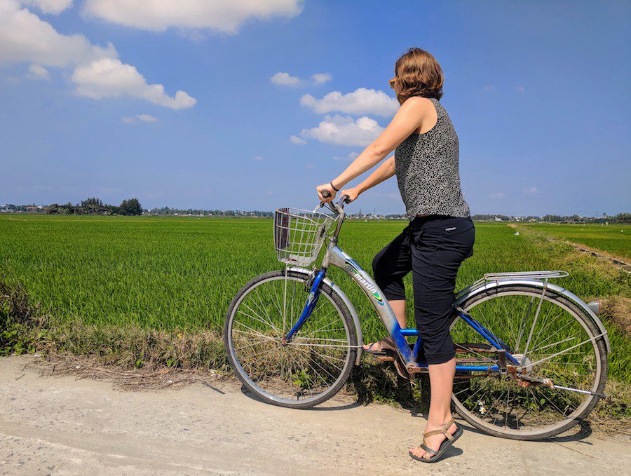 things to do in Hoi An on a budget - biking around