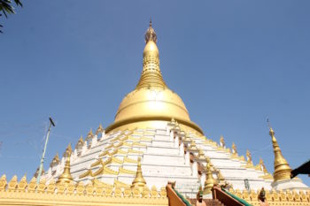 golden temple in Yangon, Myanmar | Intentional Travelers