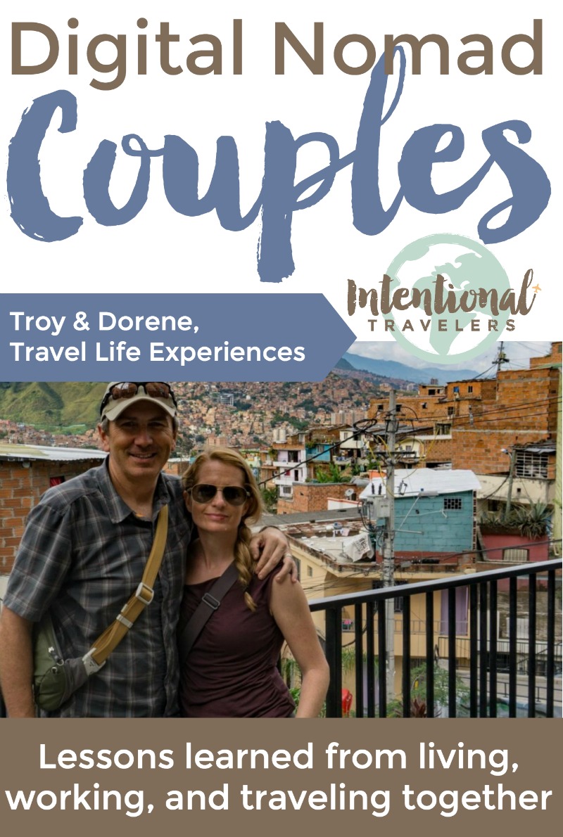After a huge lifestyle redesign in their 40's, Troy and Dorene share lessons they've learned about how to live, work, and travel as a Digital Nomad Couple.