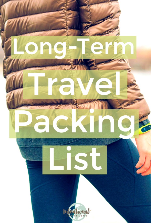 What to pack for long term travel, global nomad travel clothing for men and women | Intentional Travelers