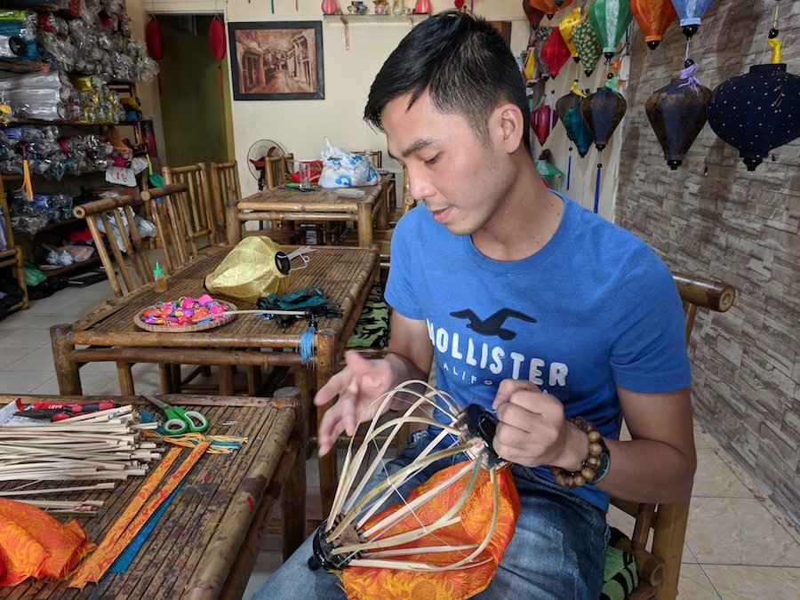 best things to do in Hoi An - lantern class