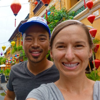 Jedd and Michelle, Hoi An Vietnam