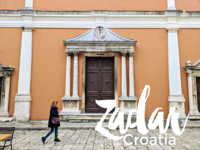 What to do in Zadar Croatia on a Budget + Walking Tour Map