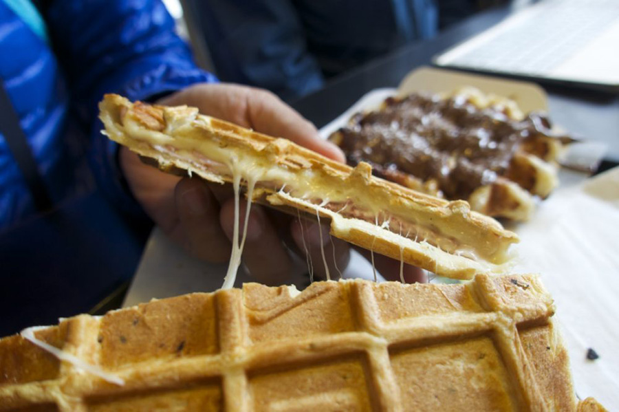Waffle Factory | Self-Guided Walking Tour of Brussels, Belgium | Intentional Travelers