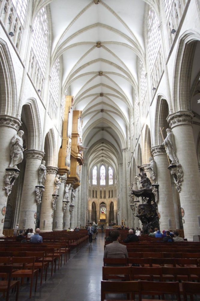 Cathedral | Self-Guided Walking Tour of Brussels, Belgium | Intentional Travelers