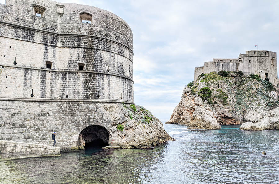 Dubrovnik bay | Croatia Road Trip Itinerary - Driving the Dalmatian Coast in Winter