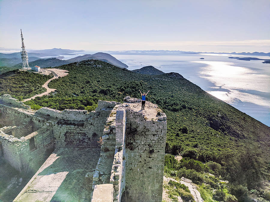 St. Michael fortress Ugljan Island | Best Day Trips from Zadar, Croatia