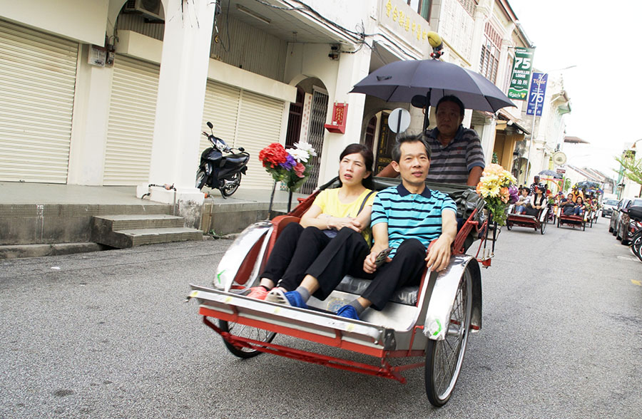 Cart rides | Georgetown Penang Walking tour