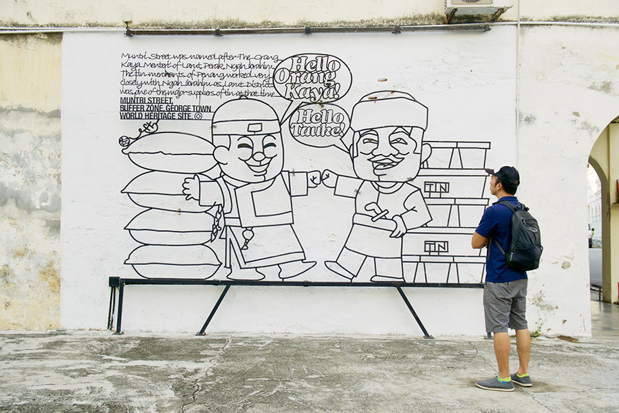 Georgetown Penang street art (with map)