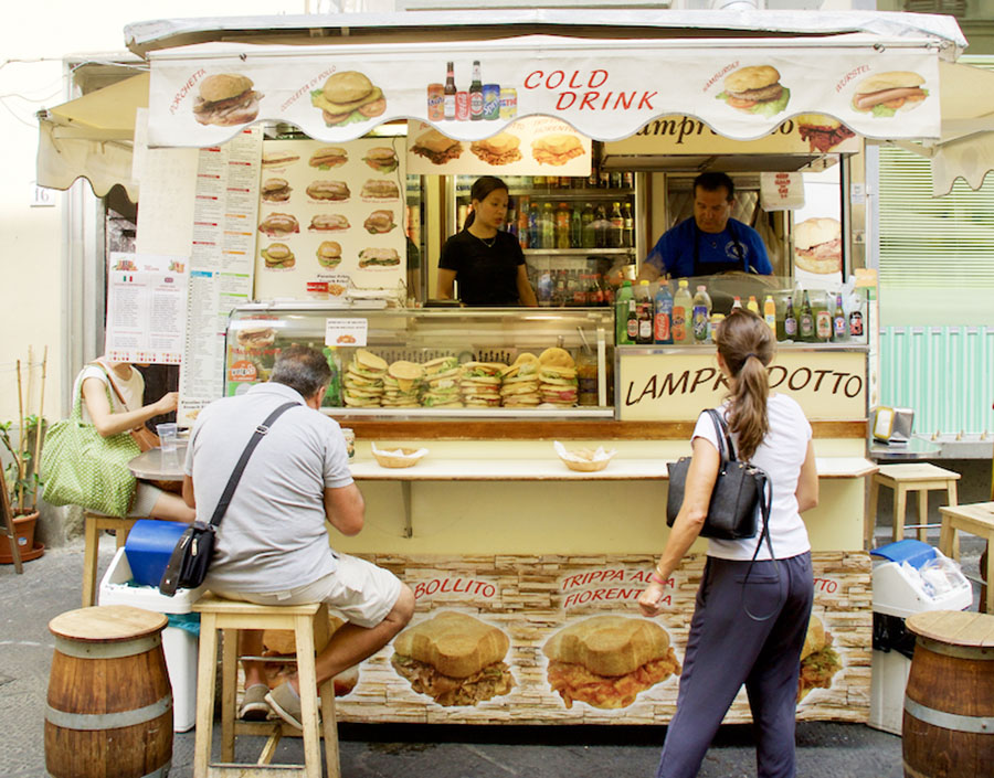 Food stand | 1 Day Walking Tour Florence Italy