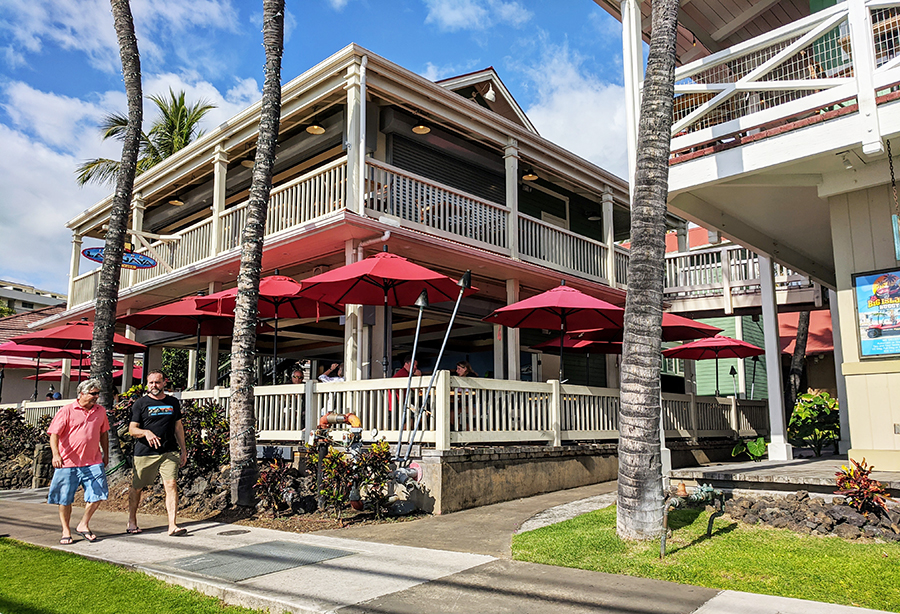 Lava Java Cafe in Kona Hawaii