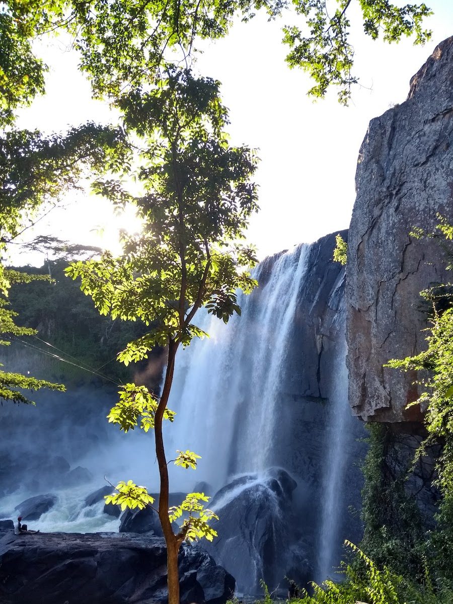 Chishimba Falls, places to go in Zambia