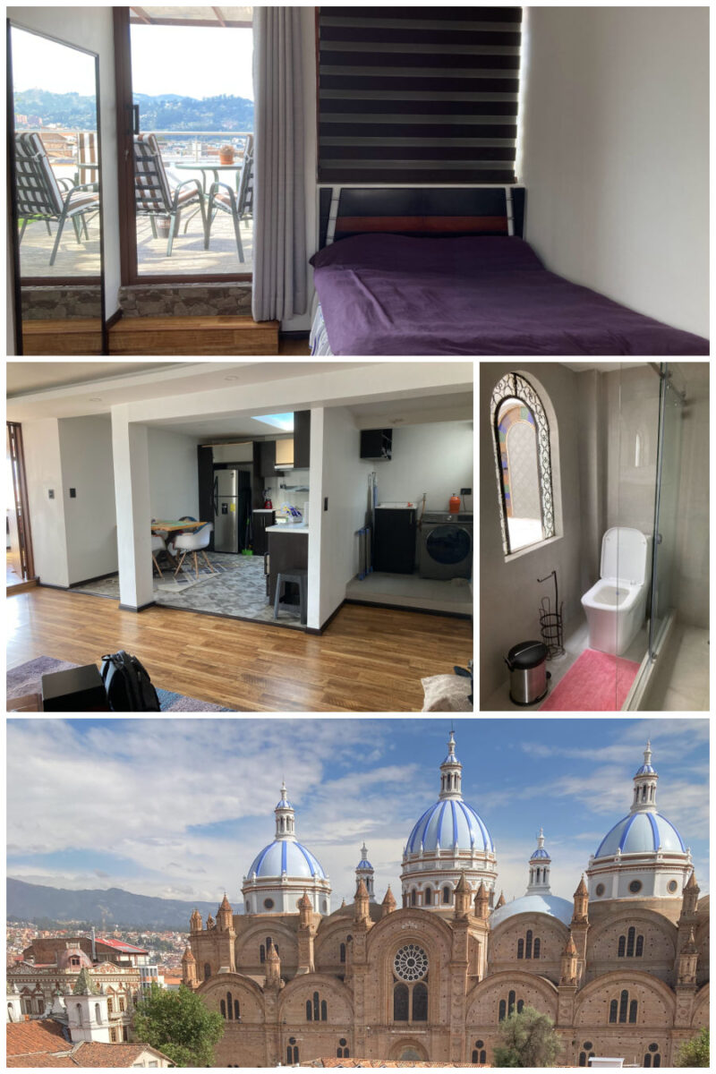 cuenca airbnb apartment collage