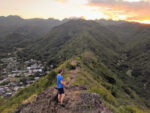 Hawaii trail landscape