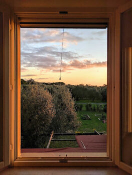 Casa Toscana apartment rental window view