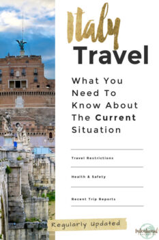 italy travel requirements from uk