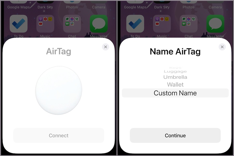 AirTag HOLDER Custom Initials Apple Air Tags for Luggage 