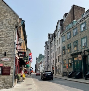 Montreal city street