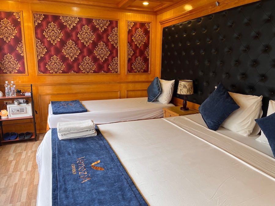 Venezia cruise bedroom two beds