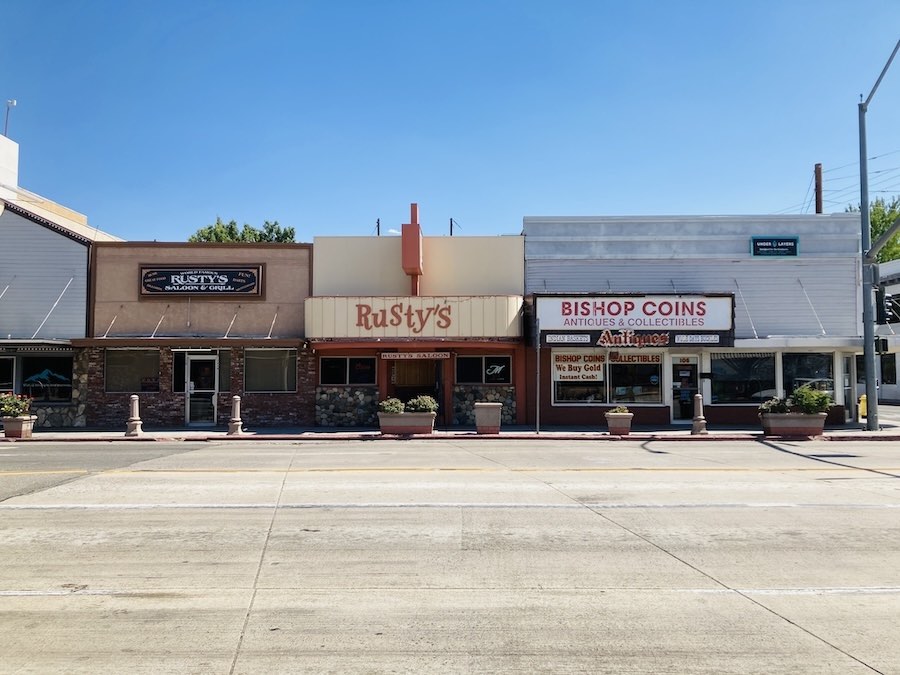 vintage signage in Bishop