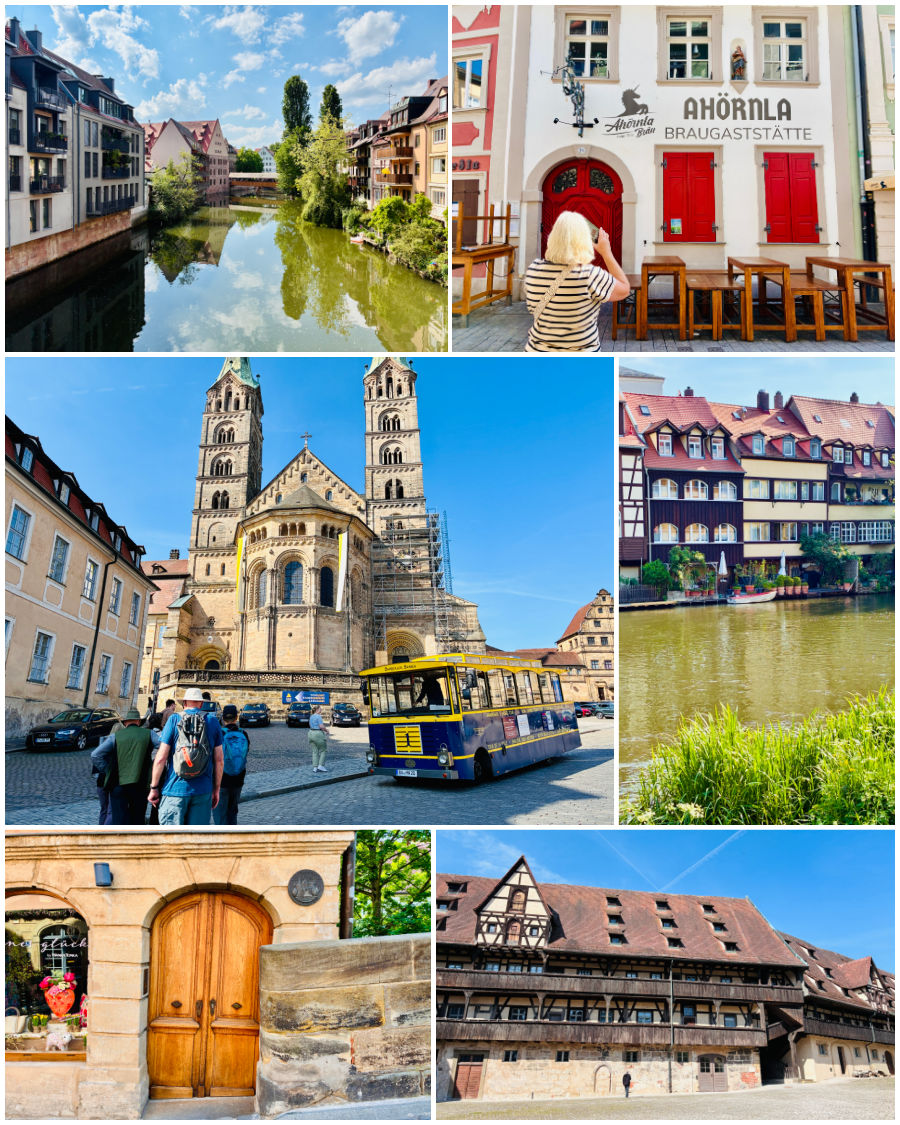 Bamberg tour collage