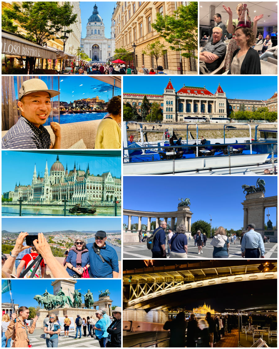 Budapest collage