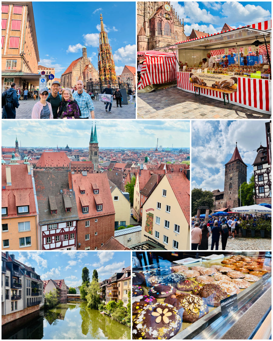 Nuremberg tour collage